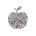 Apple-shaped skin picking fidget toy with colorful beads and silicone sensory texture - Apple Sensory Stress Relief Bead Picking Toy (JY-03H) / Multicolor Bead and Tube Mix