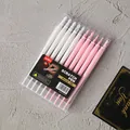 Professional 10-piece scratch painting pen set including 5 white and 5 pink pens - Kids Scratch Pen / 10 Piece Set / 5 Pink 5 White
