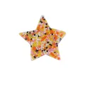 Star-shaped bead-picking fidget toy made of clear silicone for stress relief - Star Shaped Sensory Fidget Toy (JY-05A) / Colorful