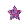Star-shaped skin picking fidget toy with colorful pink and purple beads - Star Shaped Sensory Fidget Toy (JY-05C) / Pink Purple Blue Mix
