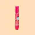 Pink retractable eraser pen with cute rocket and outer space cartoon patterns for kids. - Outer Space Series (Red) / Pink