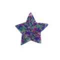 Colorful star-shaped skin picking fidget toy with silicone beads for stress relief. - Star Shaped Sensory Fidget Toy (JY-05E) / Four-Color Mix