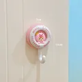 Pink cartoon pig adhesive wall hook with 7cm width and 11cm height dimensions - Pink Pig