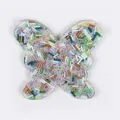 Colorful butterfly shaped skin picking fidget toy for sensory stress relief and focus - Butterfly Style (JY-20H)