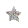 Star-shaped skin picking fidget toy with colorful beads in translucent silicone - Star Shape Bead Picking Toy (JY-05H) / Macaron Multicolor Beads