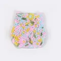 Handmade owl-shaped sensory skin picking fidget toy with pastel beads in silicone - Bat Style (JY-21B)