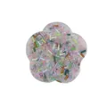 Flower-shaped silicone skin picking sensory fidget toy filled with colorful beads - Flower Shape Bead Picking Toy (JY-09H) / Multicolor Round Beads Mix