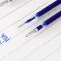 Recharges de stylo gel bleu 0,5 mm avec pointes aiguille et balle - Bleu Pointe Aiguille / Pièce Unique