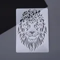 Lion-themed creative painting stencil for DIY art crafts and scrapbooking projects - Lion (2)