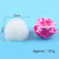 Rose flower shaped silicone mold for DIY resin and aromatherapy candles, 10x7cm size - Rose Flower Shape (60-1381)