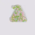 Christmas hat shaped skin picking fidget toy with colorful beads for stress relief - Christmas Hat Style (JY-32I)