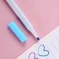 Rotulador azul metálico de alta calidad para diarios DIY y dibujo artístico creativo - Azul Claro