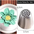 Large Professional Style 7 Russian stainless steel piping tip for floral cake decorating - Style 7