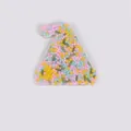 Santa hat shaped silicone skin picking fidget toy filled with colorful beads for stress - Christmas Hat Style (JY-32B)