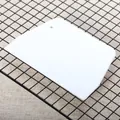 Racloir à pâte en plastique blanc de qualité supérieure pour la pâtisserie et la cuisine - White Trapezoidal Dough Scraper / Grattoir