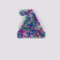 Santa hat shaped skin picking fidget toy with colorful beads for stress relief - Christmas Hat Style (JY-32E)