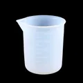 Taza medidora de silicona de 100ml con escala para manualidades de resina - Taza Medidora sin Embalar (56067)