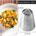 Large stainless steel Russian icing nozzle for buttercream flowers with 4.1cm height - Style 17