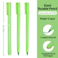Everlasting pencil with green triangular barrel and durable tungsten alloy nib - Green / HB