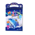 Libro da colorare magico ad acqua riutilizzabile con tema delfino marino per bambini - Mondo Sottomarino