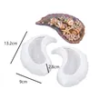 Two-piece wing shape silicone mold for irregular resin jewelry tray casting - Irregular Wing Style (60-892)