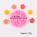 Pink daisy flower silicone mold for fondant and chocolate DIY with 6.7cm diameter - Style 50-3380-A / Diameter 6.7cm / Pink