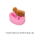 Realistic sleeping baby shaped silicone fondant cake mold for DIY chocolate pudding - Sleeping Baby Style (50-203-A)