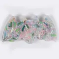 Bat-shaped skin picking fidget toy with colorful beads in translucent silicone - Bat Style (JY-23H)