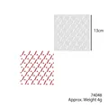 Geometric pattern hollow drawing stencil for DIY scrapbooking and painting, 13cm size - Triangle (74048)