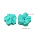 Stampo in silicone a forma di fiore per pasticceria con dimensioni in cm e pollici - Forma a Petalo di Fiore Blu (50-999-C) / 50-999-C