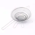 Juego de 4 tamices de malla fina de acero inoxidable para harina y repostería - Juego de Tamiz de Cuchara (78100) / Set de 4 piezas