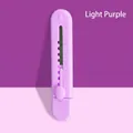 Portable mini utility knife box opener in light purple for office and home use - Light Purple