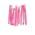 14-piece professional pink plastic clay sculpting and modeling tool set for DIY crafts - Rose Red Style (01114) / Rose Red 01114 (OPP Bag) / Rose Red