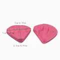 Pinkfarbene Rosenblüten-Silikonform mit Maßen 7x7cm für die Dekoration von Torten - 50-963-A