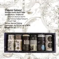 18er-Set Vintage Washi Tape Galaxie für Journaling und Basteln. - 18 Rollen/Box / Kosmische Galaxie