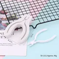 Moule à fondant en silicone en forme de pince pour la décoration de gâteaux DIY - Forme de Pinces (50-1311) / Gris