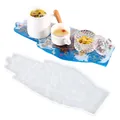Stampo in silicone a forma di mano per vassoio in resina con simboli astrali. - Stampo per Vassoio di Astrologia (60-711)