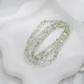 Detailansicht unregelmäßig facettierter bunter Kristallglasperlen für Schmuckherstellung. - Irisierender Facettierter Stil (5#) / 90 Stück/Packung