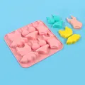 Pink bikini swimsuit silicone mold for fondant cake decorating and DIY craft baking - Swimwear Style A (J2401002-A) / 17.5x17x1.7cm / Pink