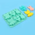Mint green bikini and swimsuit shaped silicone mold for DIY fondant cake decoration - Swimwear Style B (J2401002-B) / 17.5x17x1.7cm / Mint Green