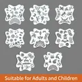 Reusable hollow face painting stencils for kids stage makeup and artistic body painting - Variety Collection