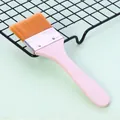 Professional nylon pastry brush with wooden handle for baking and BBQ - Size 8
