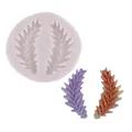Molde de silicona forma de hoja para decoración profesional pasteles chocolate - Estilo Hoja (50-1621) / Gris