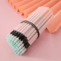 Bündel von 0,5 mm schwarzen Tintenpatronen für Neutralstifte mit hellrosa Gehäuse - Minen für Stifte / 100er Pack / Rosa