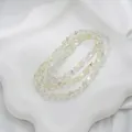 Schimmernde irisierende unregelmäßige Kristallperlen für DIY-Schmuckherstellung - Irisierender Facettierter Stil (4#) / 90 Stück/Packung