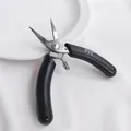 Detailed view of professional mini stainless steel needle-nose pliers for DIY jewelry craft - Needle Nose Pliers (PH 精工) / 1 Piece