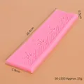 Molde de silicona con textura de encaje floral para fondant, 16,4 x 3,9 cm - Textura de Rejilla Floral (50-1555-A)