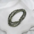 Irisierende unregelmäßige facettierte graue Glasperlen für handgefertigten DIY-Schmuck - Irisierender Facettierter Stil (8#) / 90 Stück/Packung