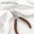 13cm round nose jewelry pliers for precision wire wrapping and DIY crafting - High-End Round Nose Pliers (D30-1) / 1 Piece