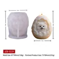 3D καλούπι σιλικόνης κουτάβι για αρωματικά κεριά DIY ανάγλυφο γλυπτό ζώων διακοσμητικά - Στυλ Σκύλος (JZB-0229) / Μέγεθος Καλουπιού 87x99mm